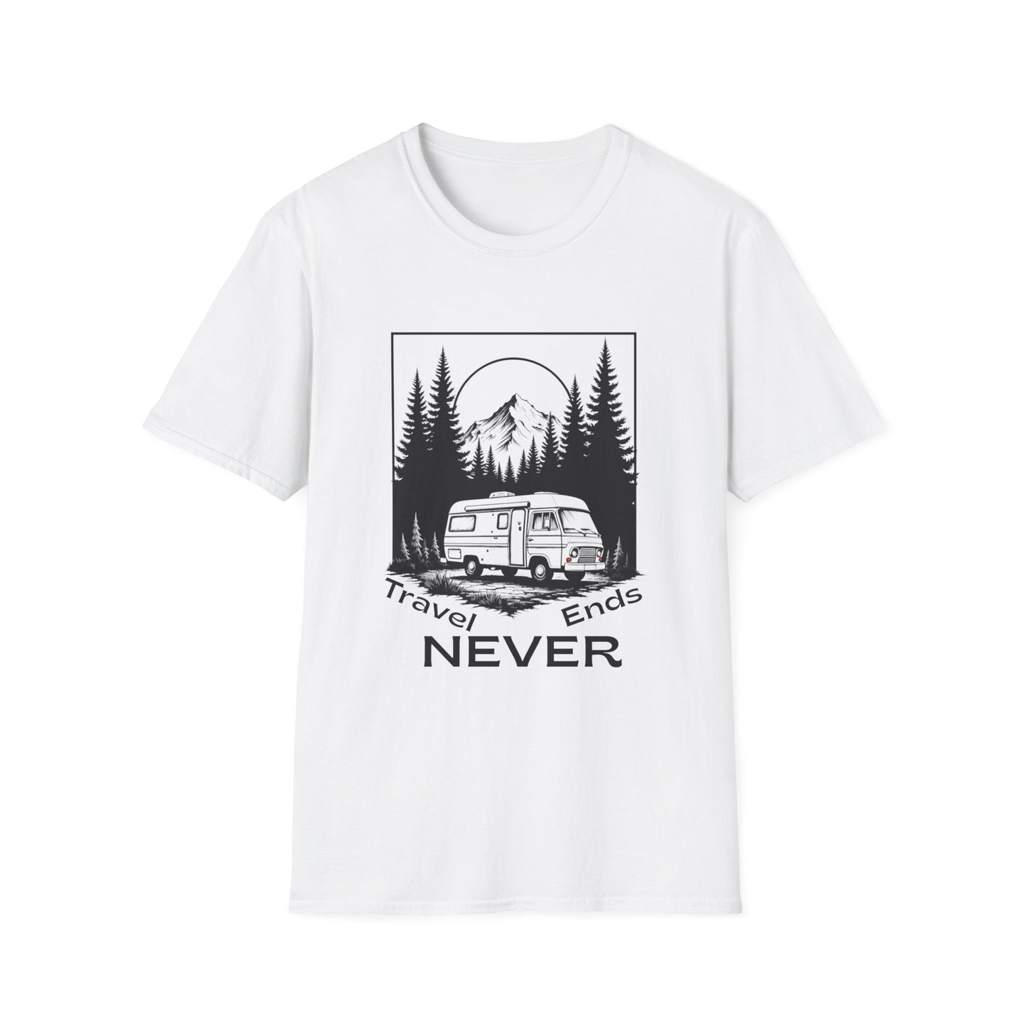 Travel Never Ends T-Shirt