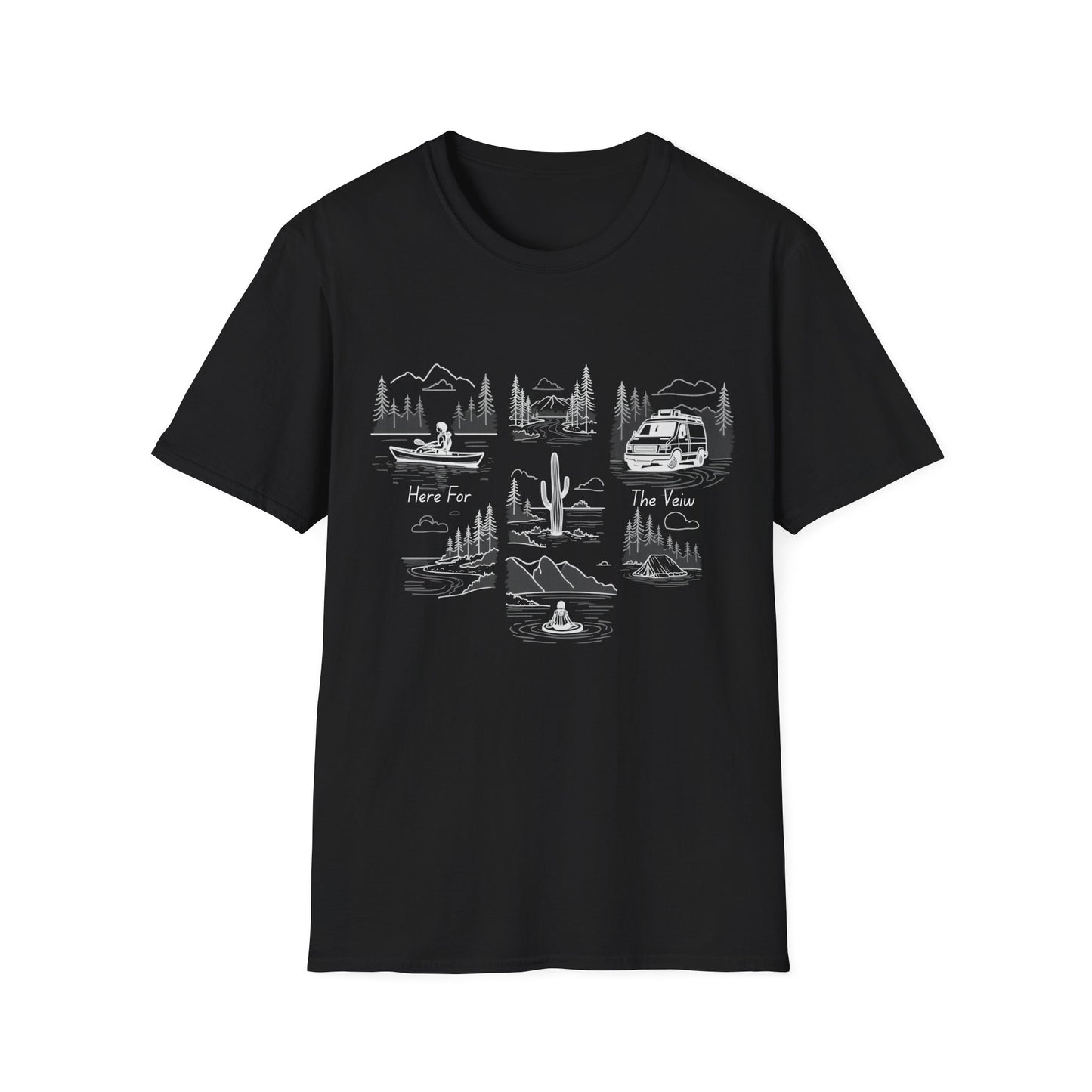 Here For The View T-Shirt