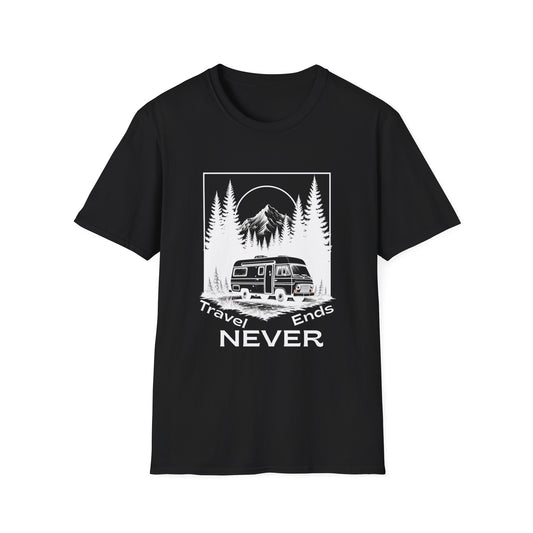 Travel Never Ends T-Shirt