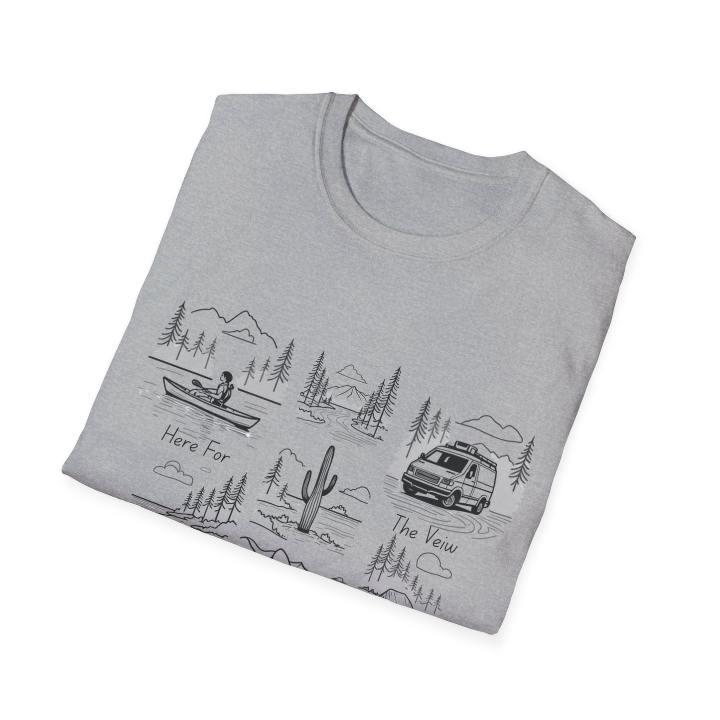 Here For The View T-Shirt