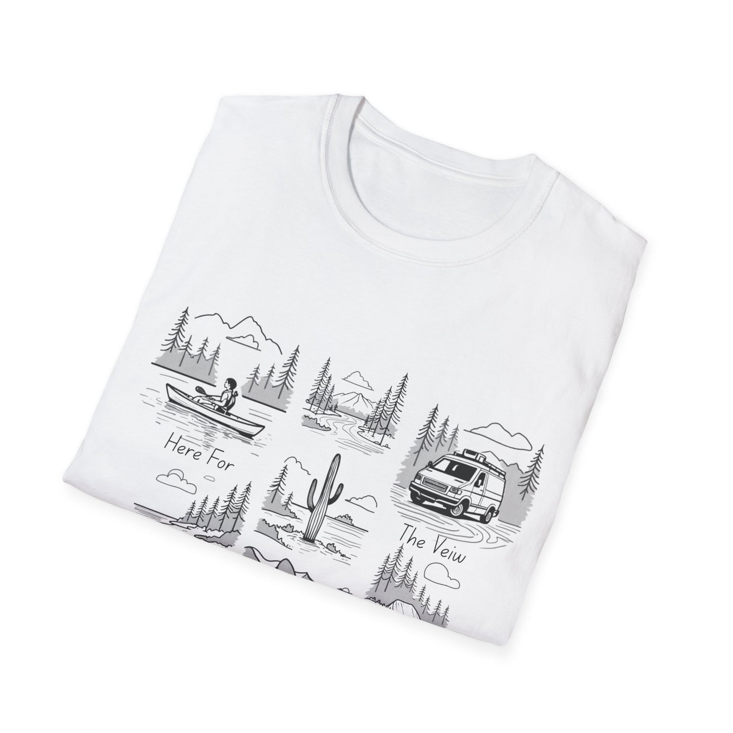 Here For The View T-Shirt
