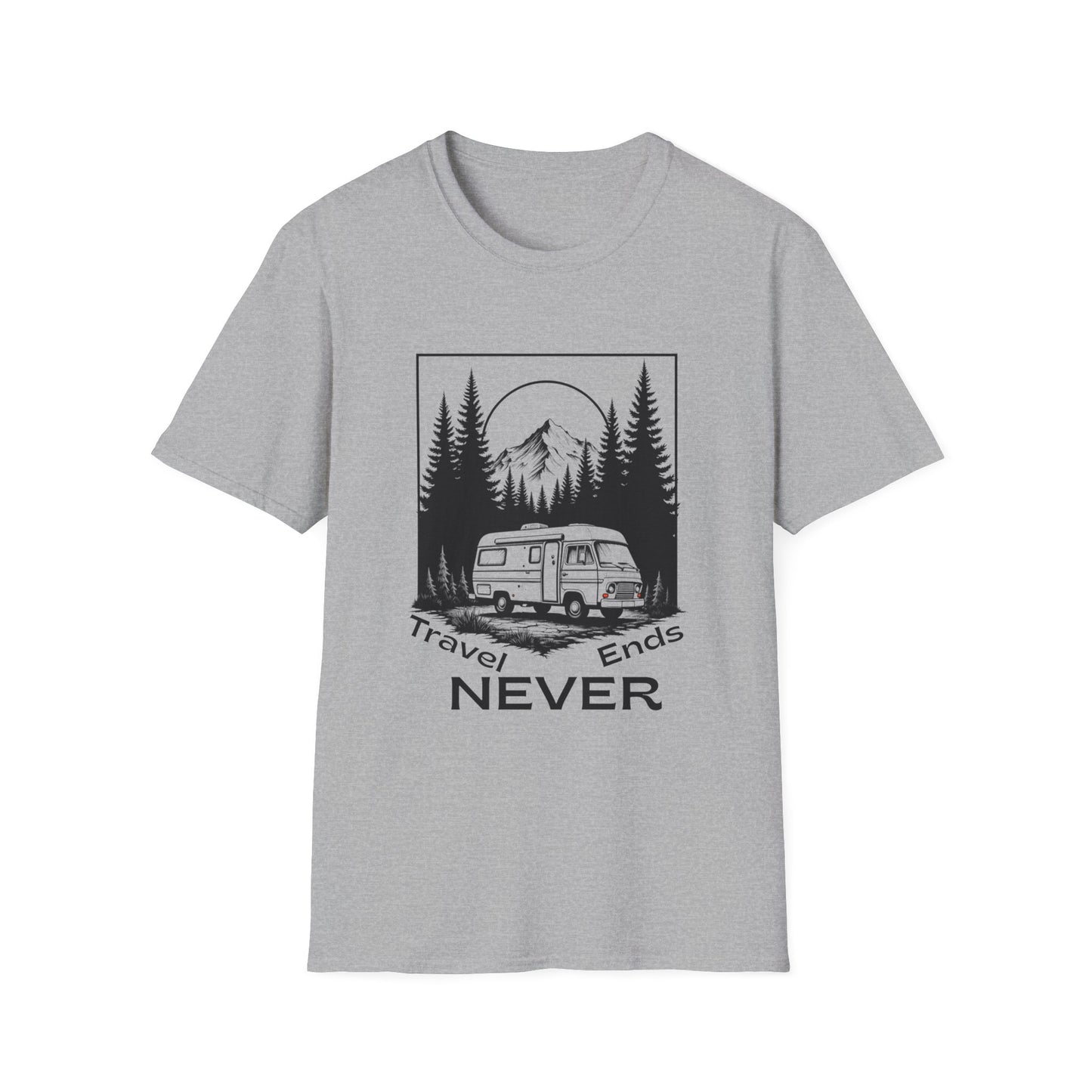 Travel Never Ends T-Shirt