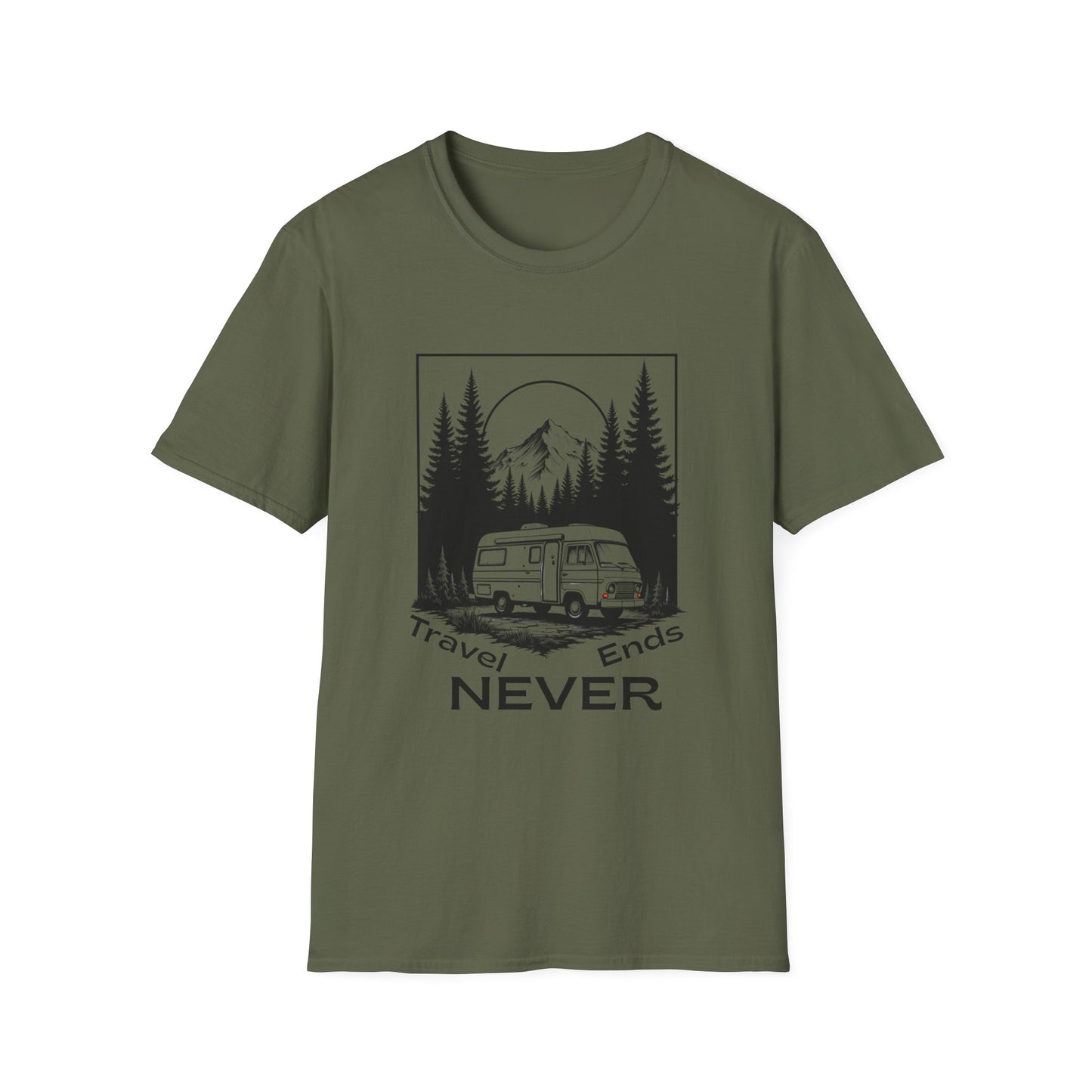 Travel Never Ends T-Shirt
