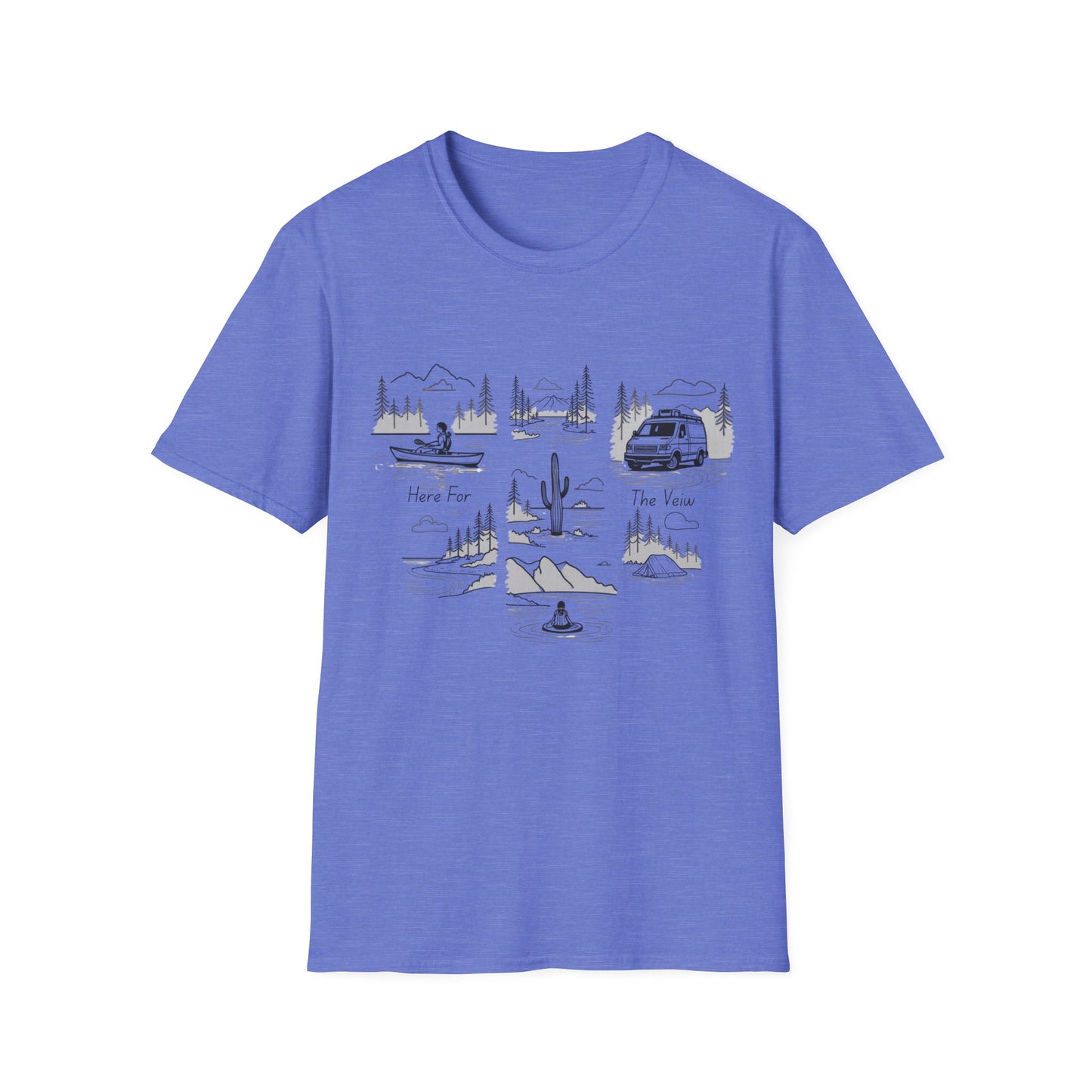 Here For The View T-Shirt