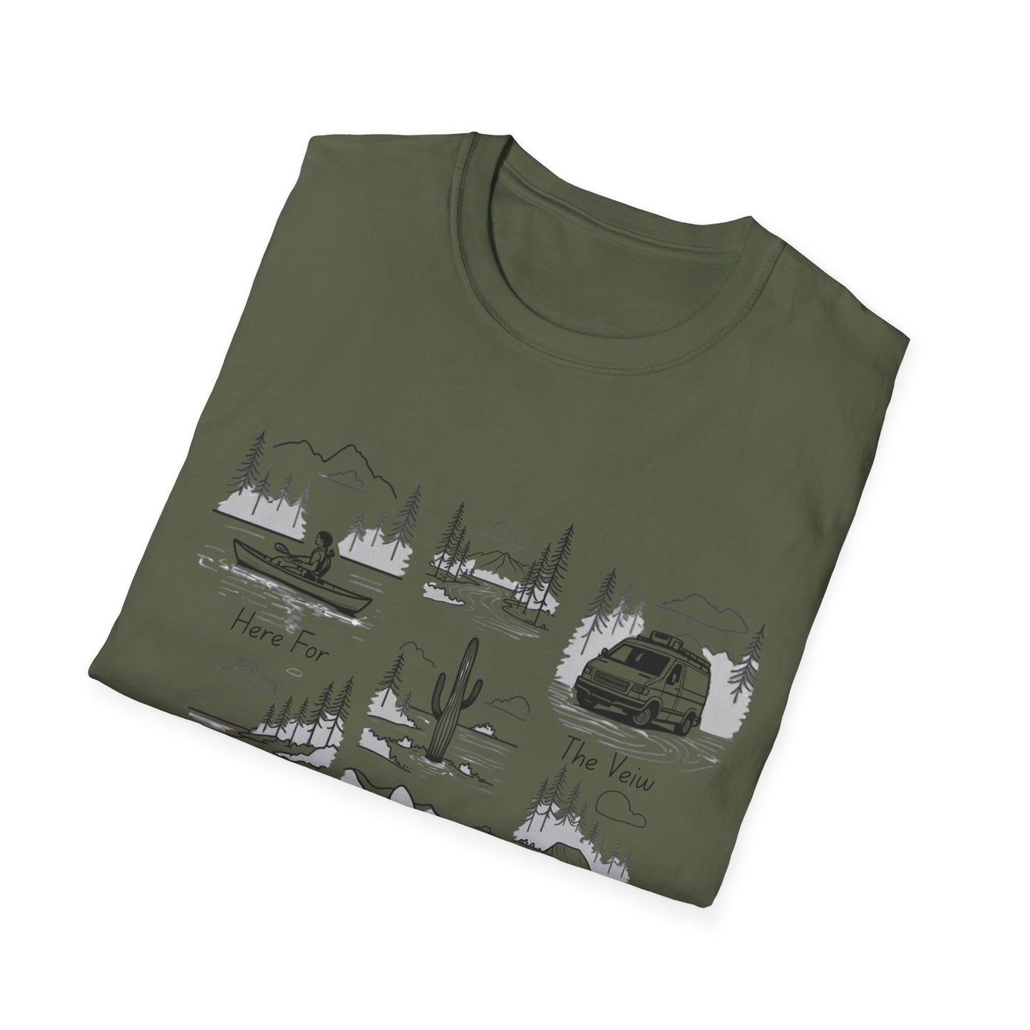 Here For The View T-Shirt