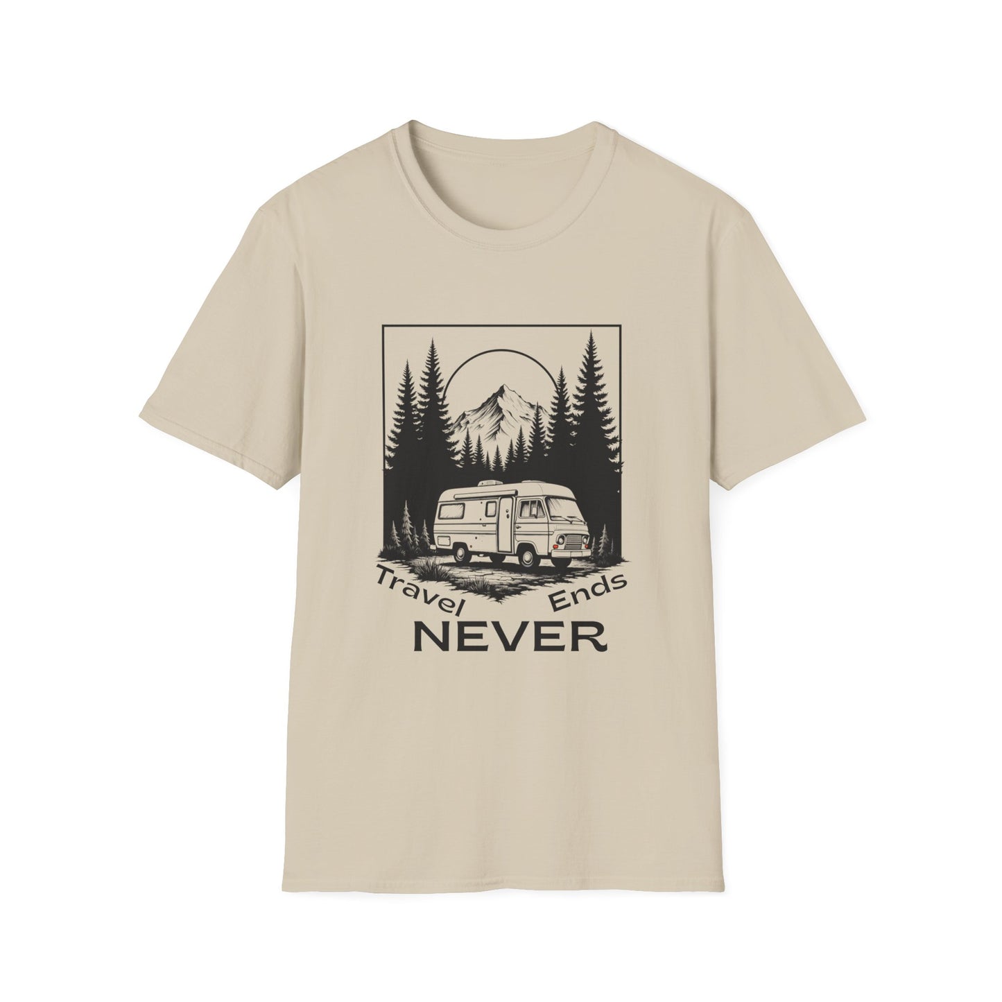 Travel Never Ends T-Shirt