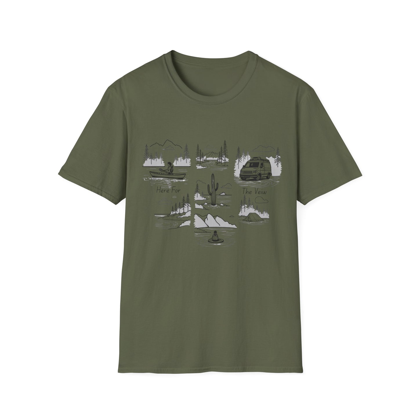 Here For The View T-Shirt