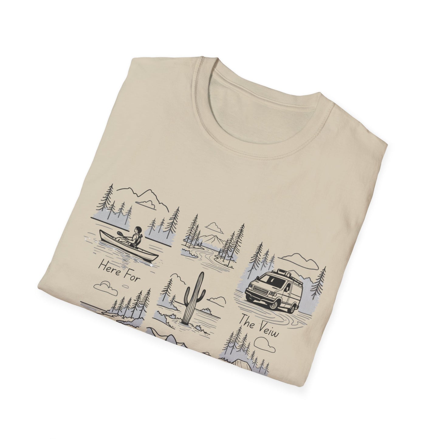 Here For The View T-Shirt