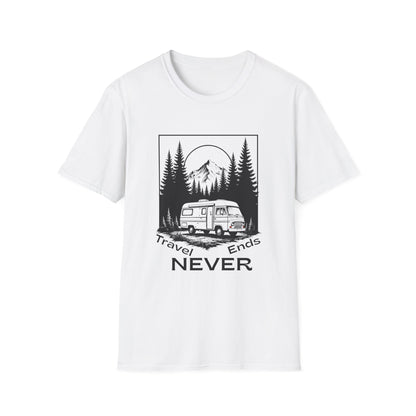 Travel Never Ends T-Shirt