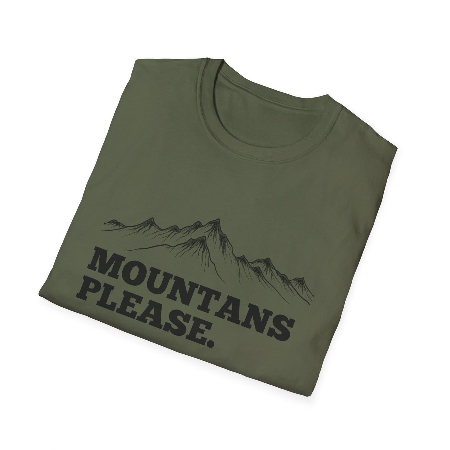 Mountains Please T-Shirt