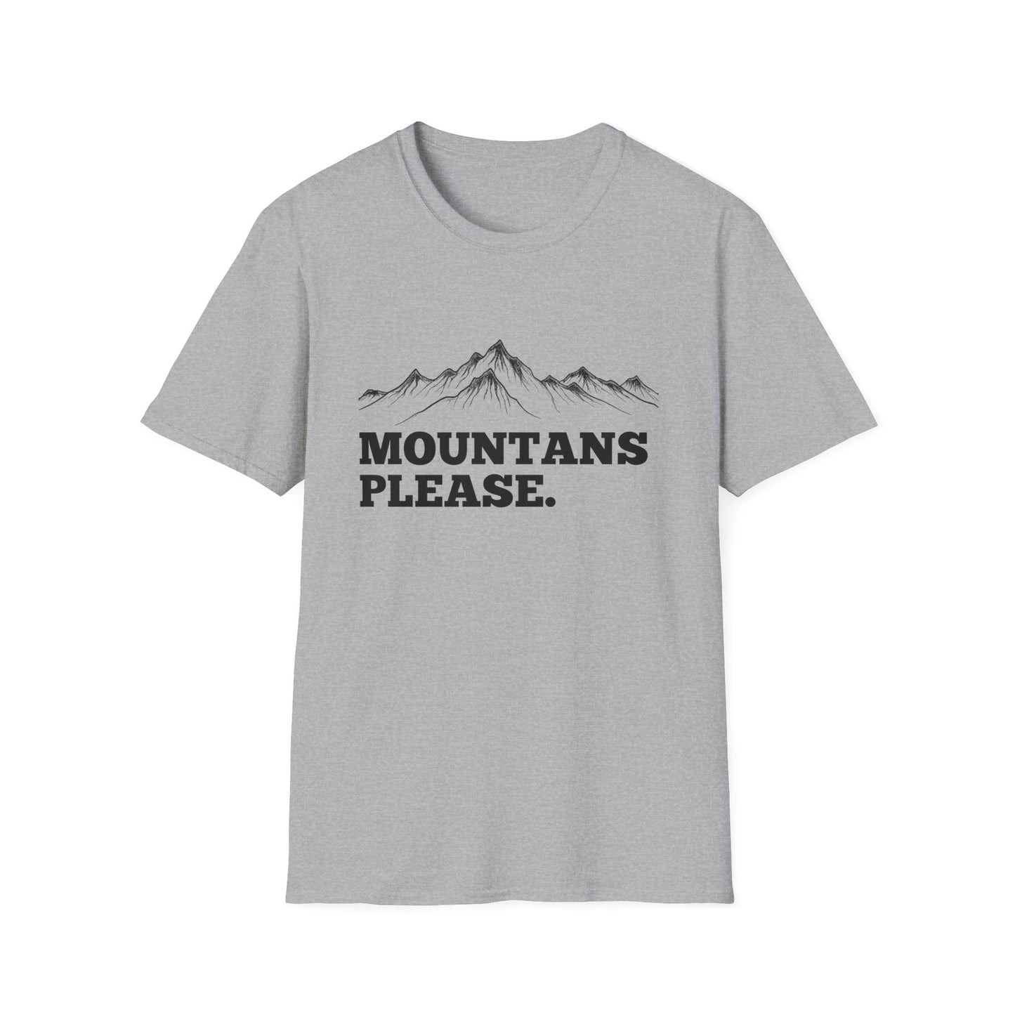 Mountains Please T-Shirt