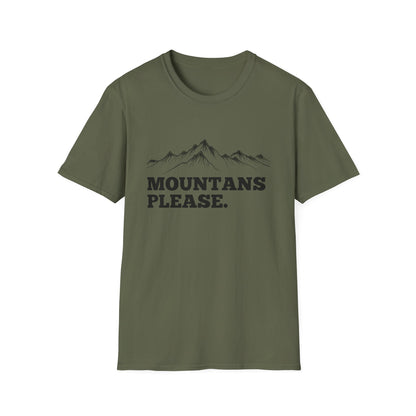 Mountains Please T-Shirt