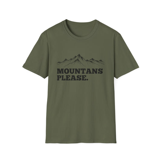 Mountains Please T-Shirt