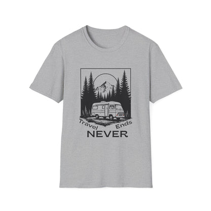 Travel Never Ends T-Shirt