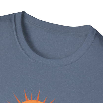 Retro Mountain Sunrise T-Shirt