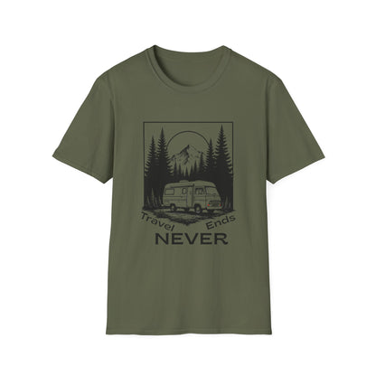 Travel Never Ends T-Shirt