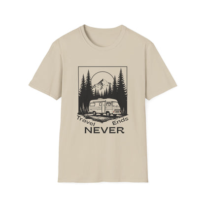 Travel Never Ends T-Shirt
