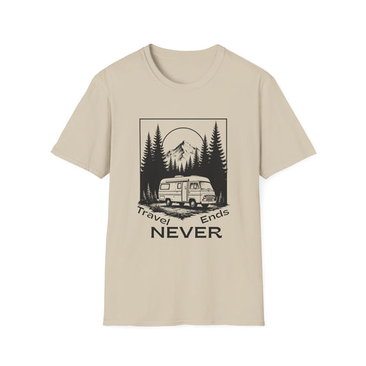 Travel Never Ends T-Shirt