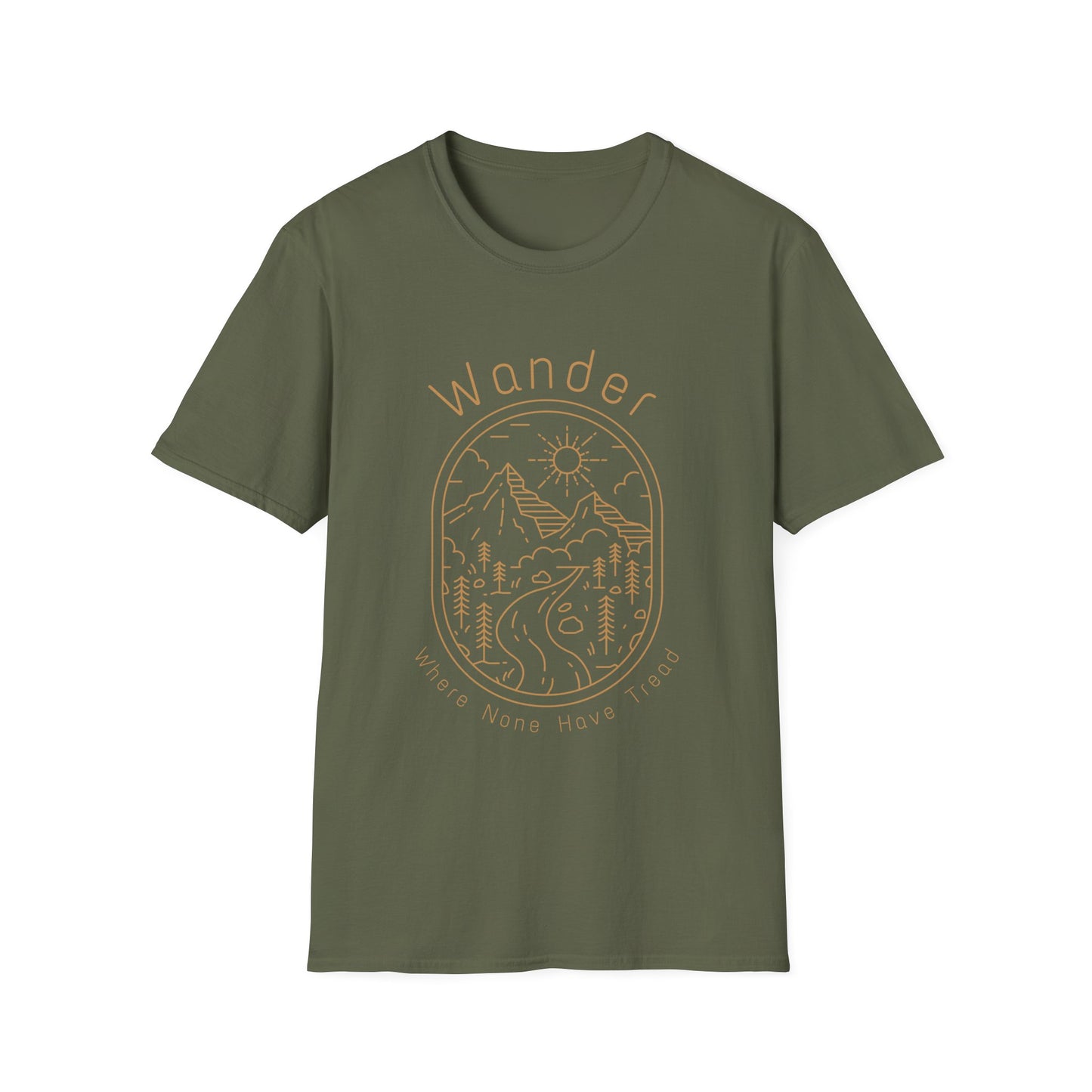 Wander Where None Have Tread T-Shirt