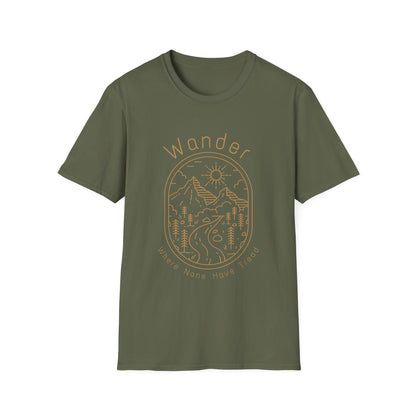 Wander Where None Have Tread T-Shirt